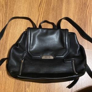 Kenneth Cole black Backpack purse